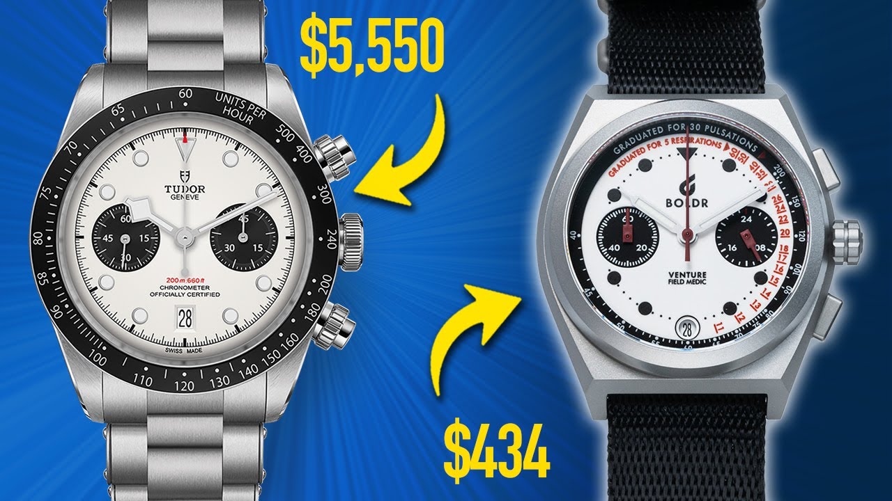 A Cool & Affordable Tudor Black Bay Chronograph Panda Alternative For Small Wrists