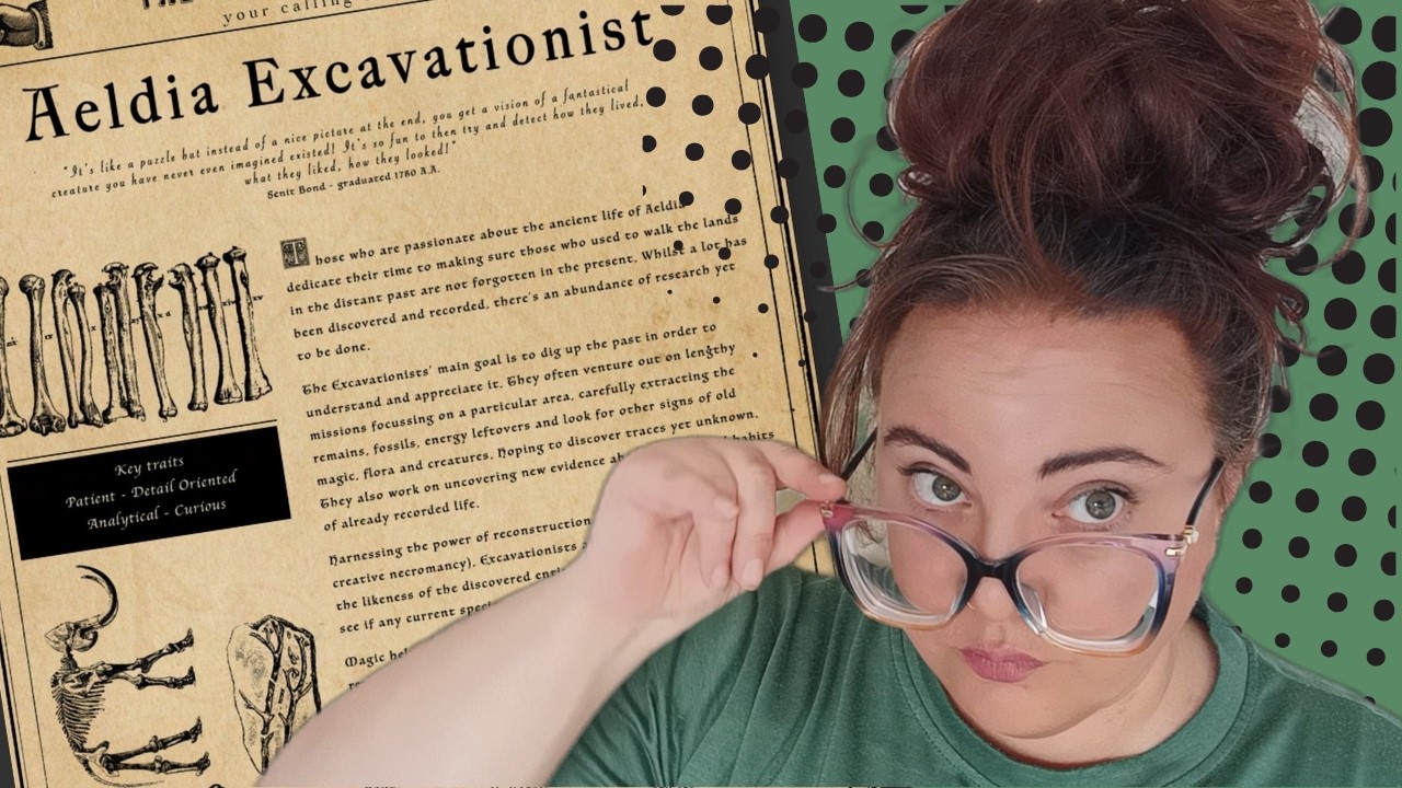 Reading for my Calling 🦖 Aeldia Excavationist 📚 Magical Creatures