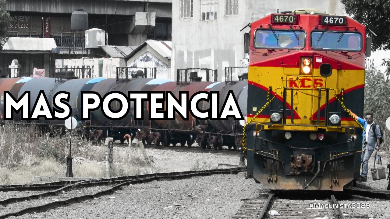 Así son las maniobras para agregar remotar a los trenes químicos