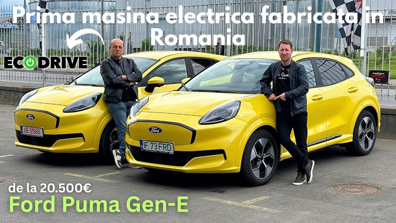 Noul Ford Puma Gen-E – Prima Impresie cu Ciprian Cherciu (EcoDrive)!