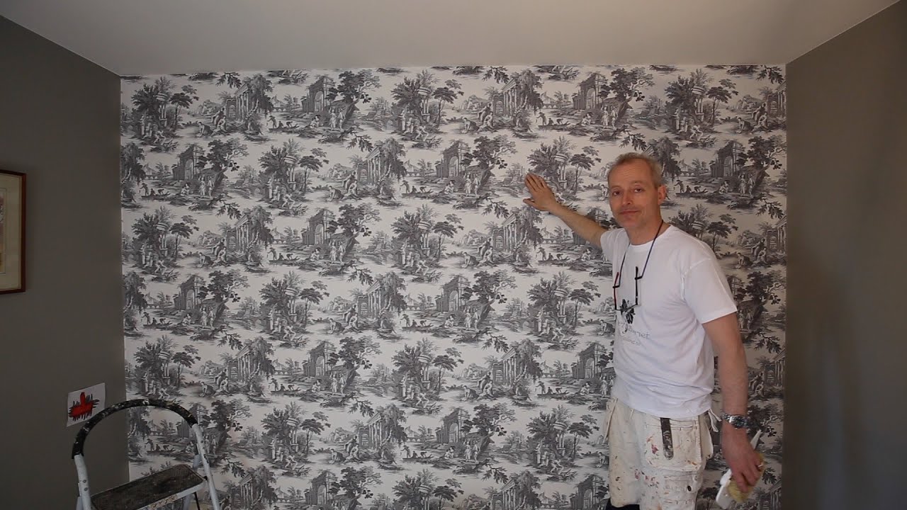 How to wallpaper a feature wall