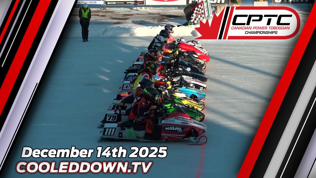 The FXR Season Opener Day #2 from the Canadian Power Toboggan Championships, December 14th 2025