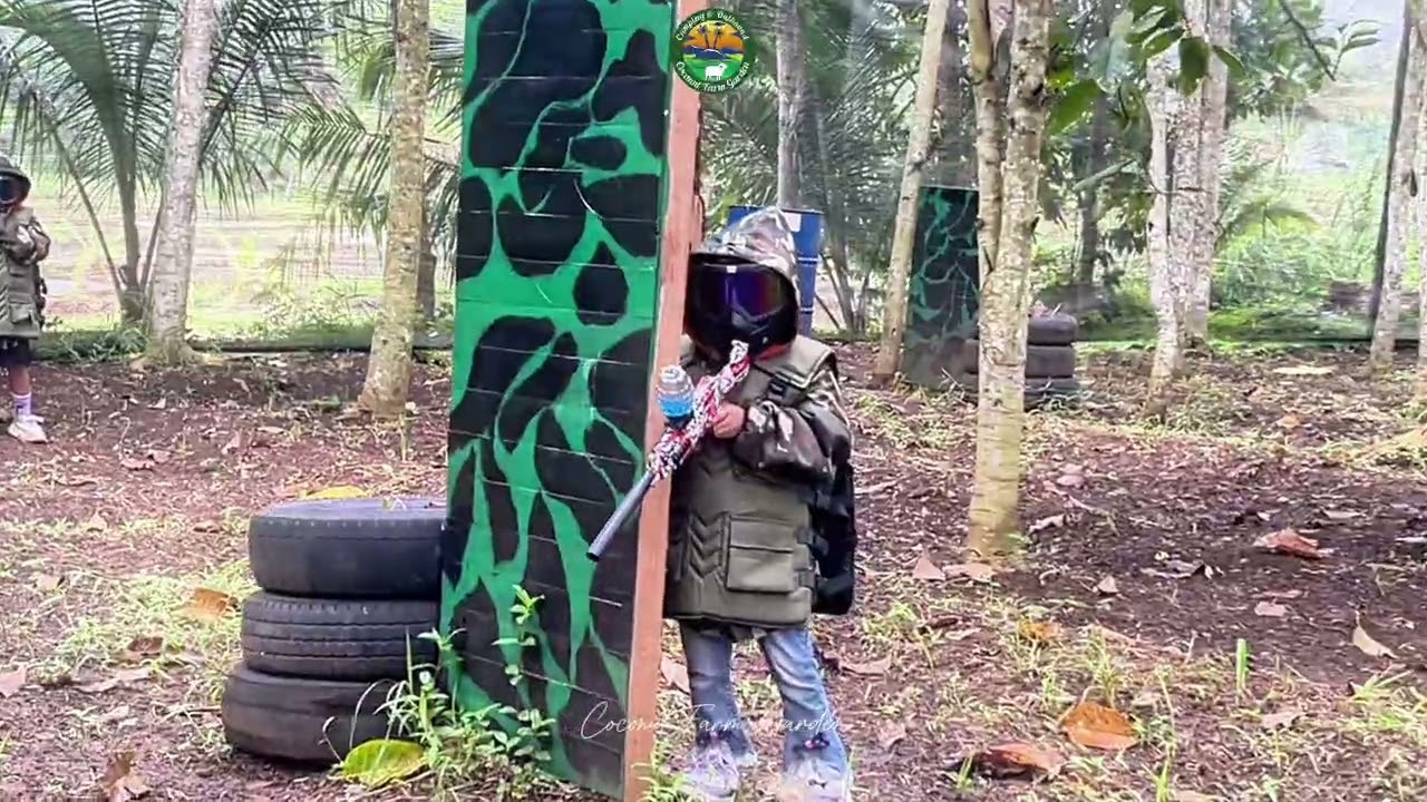 Satu satu nya di cibeber paint ball kids