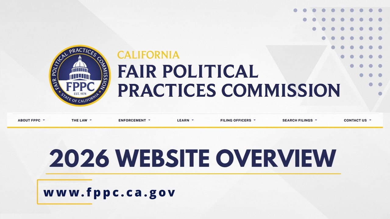 FPPC Website Help Guide