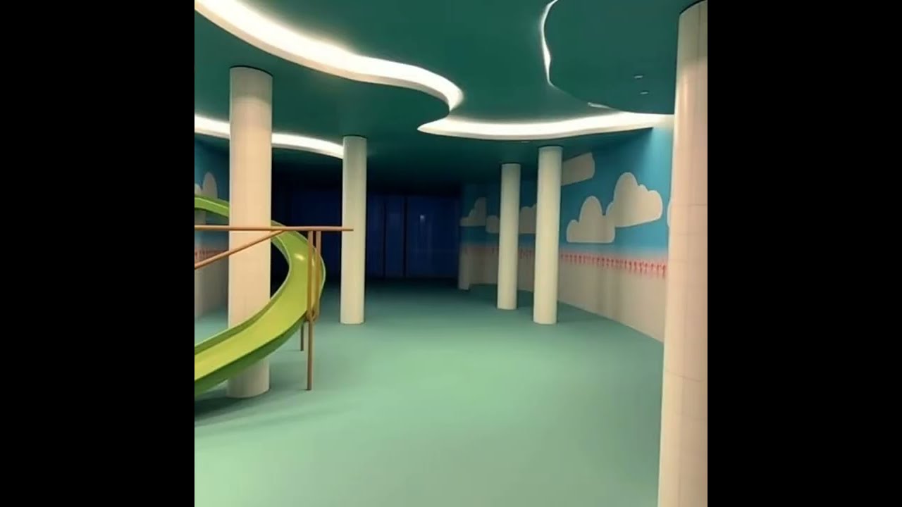 liminal spaces dreamcore backrooms #shorts