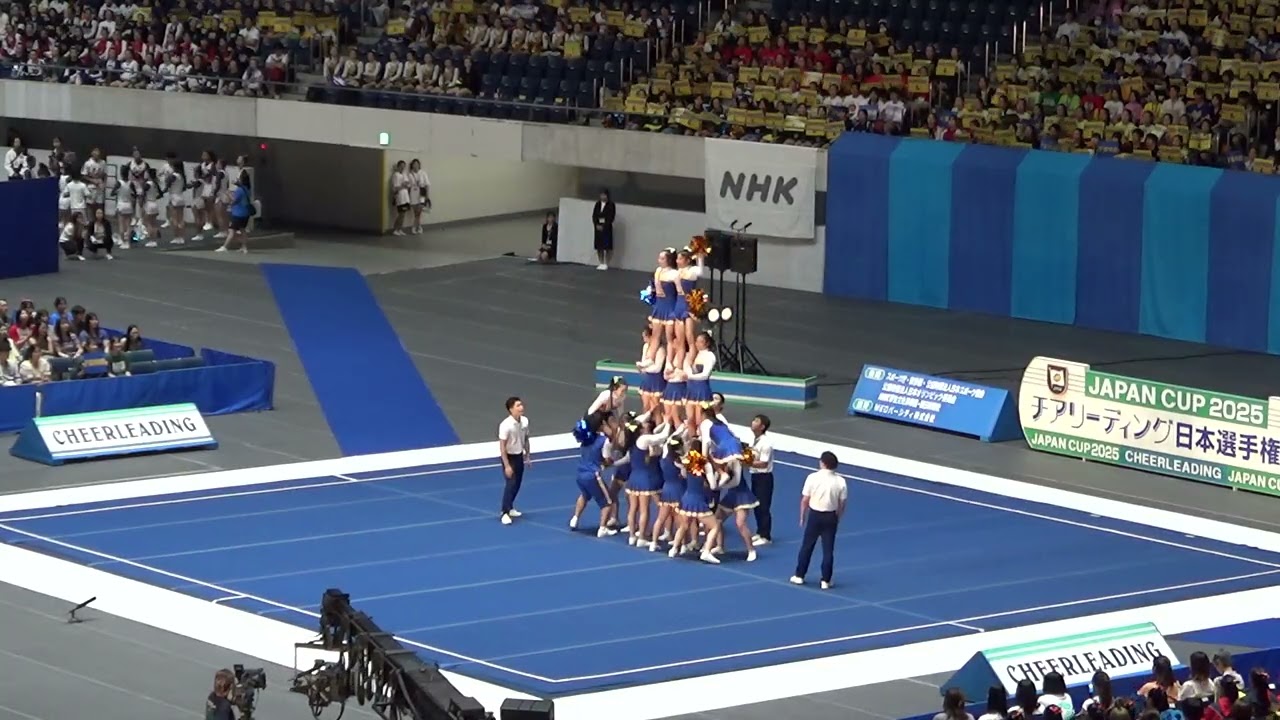 千葉明徳高等学校／HOPPERS ６位 自由演技競技DIVISION１ 高等学校部門 決勝 JAPAN CUP 2025.8.31