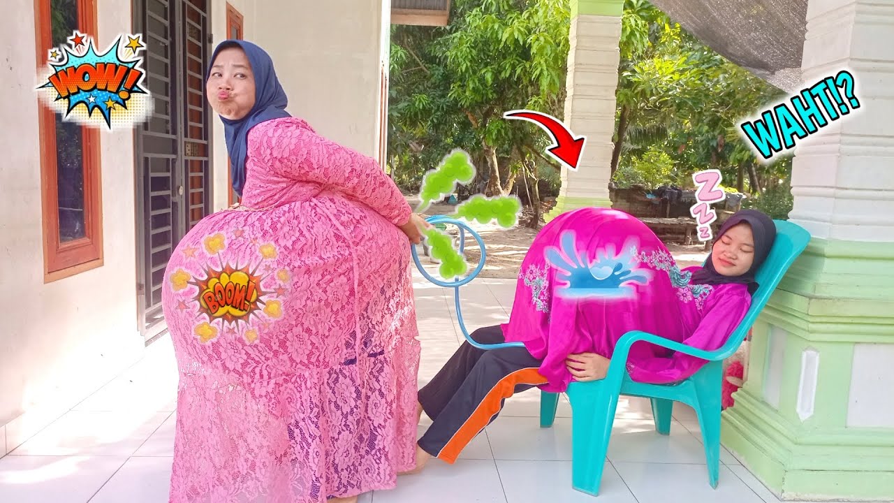 Drama Lucu😂 Kaka Tiara Lagi Tidur Malah Di Kerjain Kakak Perutnya Di Tiup Pakai Angin Kentut !!