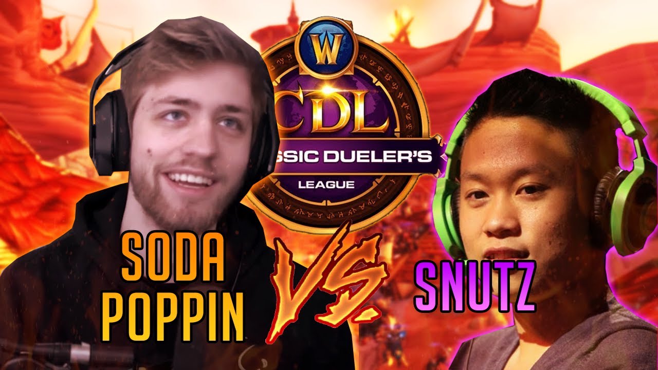 SODAPOPPIN vs. SNUTZ - CDL Semi-Finals (Druid vs. Warlock Duels WoW: Classic)