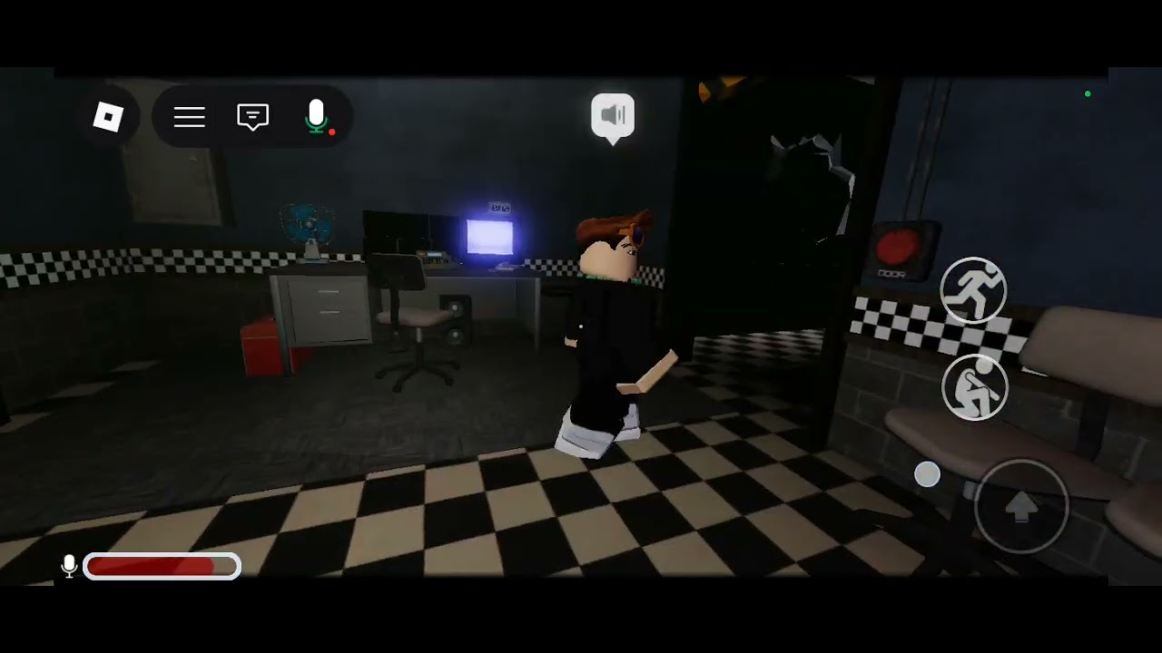 Jugando fnaf con un amigo
