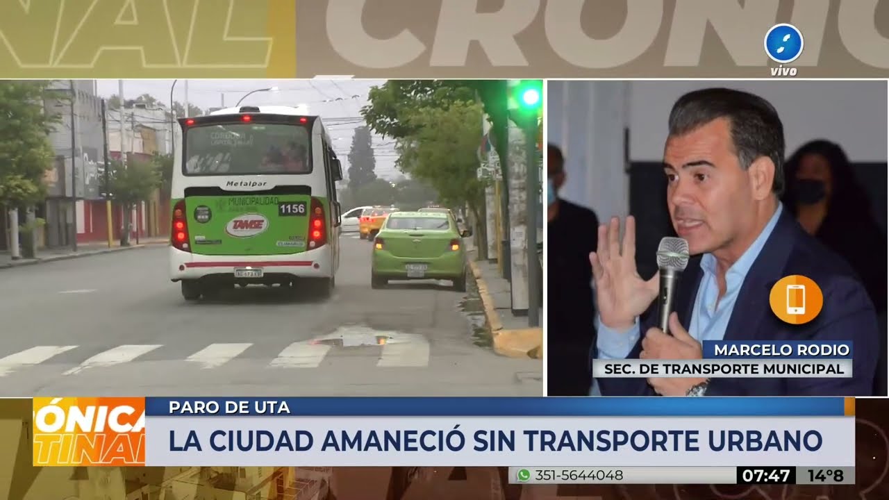 Sin colectivos en Córdoba por PARO de la UTA: la Municipalidad pide declarar ilegal la medida