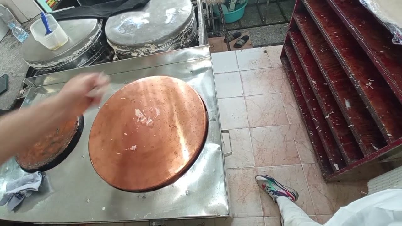 كفاش تستعمل طاوة نتاع نحاس البسطيلة جديدة / #رقم_الهاتف : بائع الطاوة تنحاس البسطيلة...في اخر الفديو