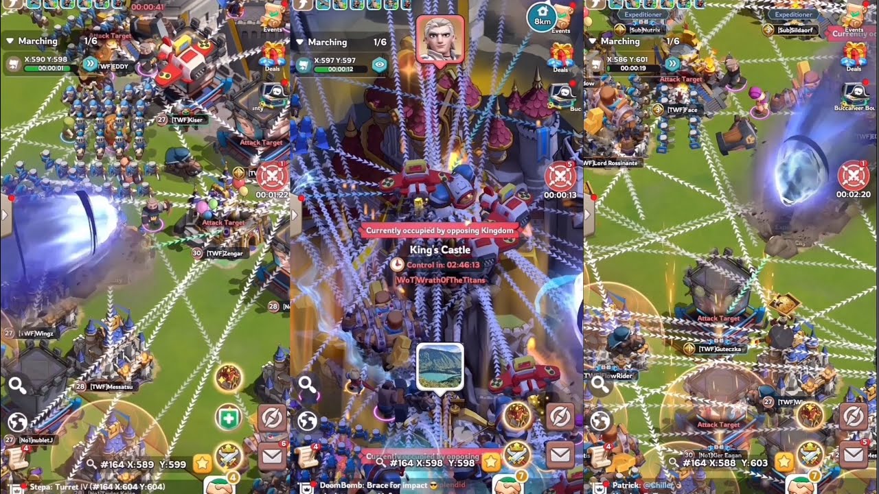Kingshot: KvK Castle Battle Strongest Base lv. 30 - Rampage !