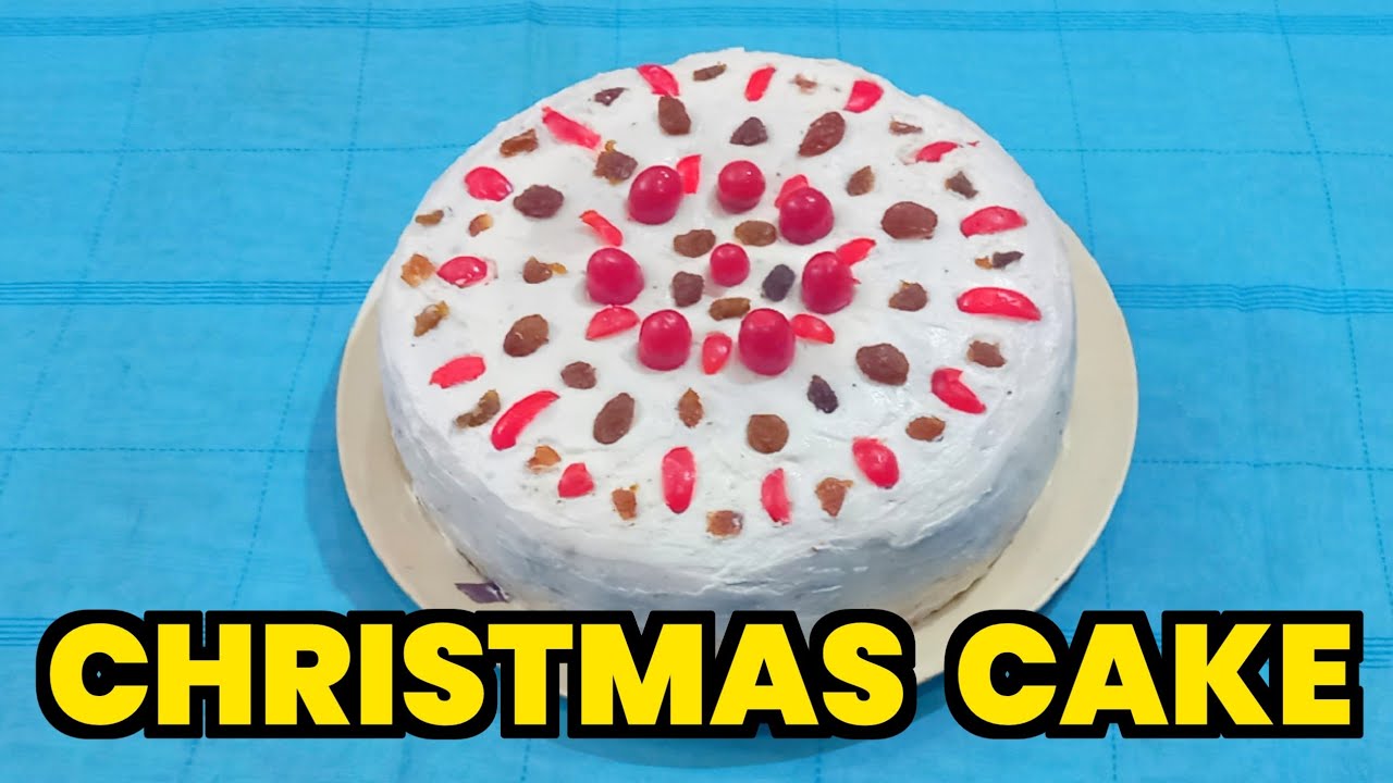 QUICK AUR EASY HEALTHY CHRISTMAS CAKE KI RECIPE | CHRISTMAS CAKE RECIPE | CHRISTMAS SPECIAL RECIPE