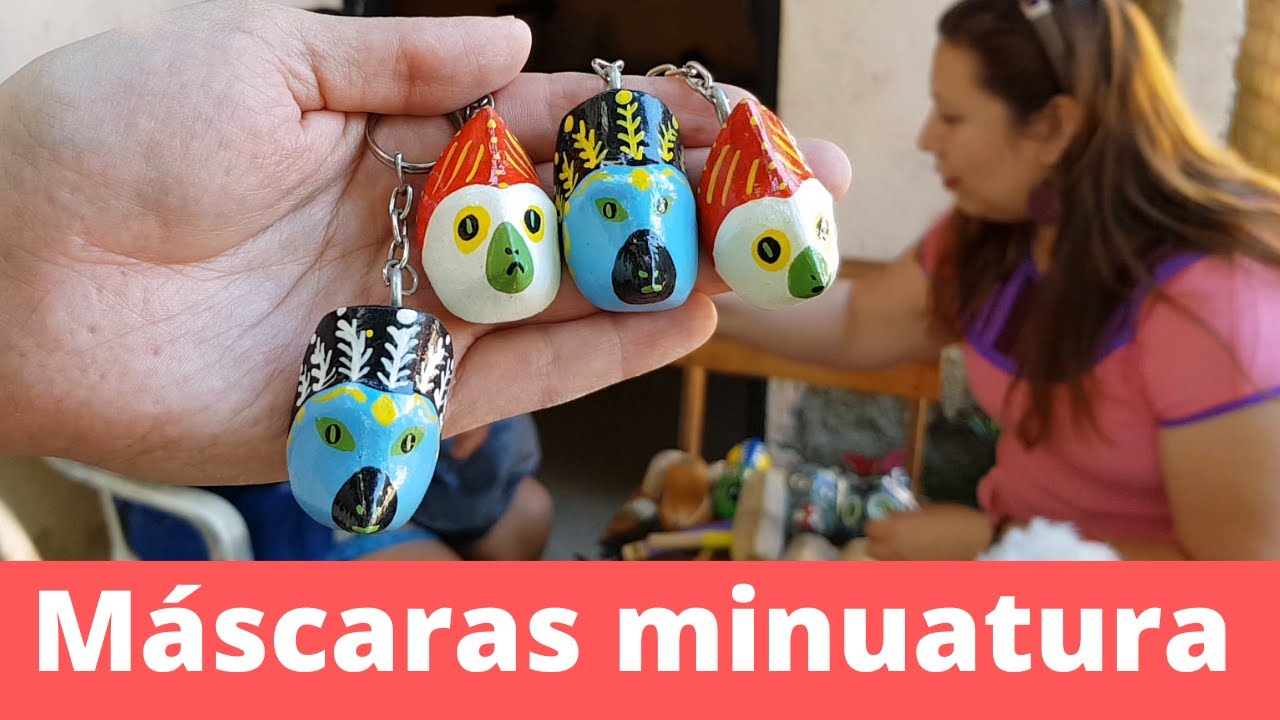 Artesanías de Suchitlán, máscaras parte 1