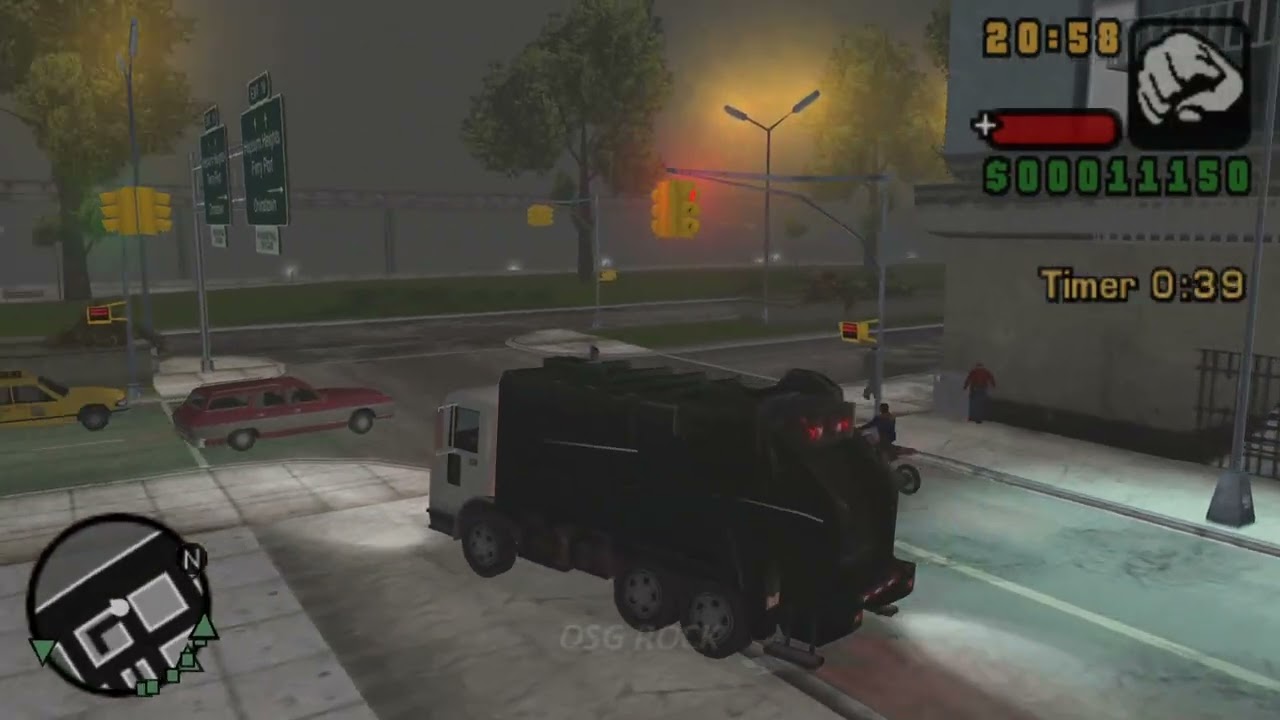 Grand Theft Auto: Liberty City Stories PSP Walkthrough Part 4: Trash Dash in Portland