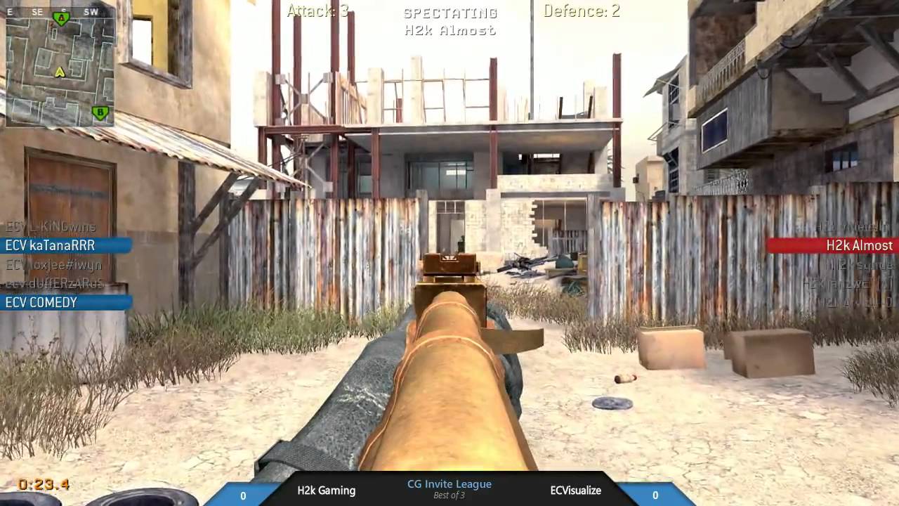 CyberGamer Invite - H2k Gaming Vs. ECVisualize