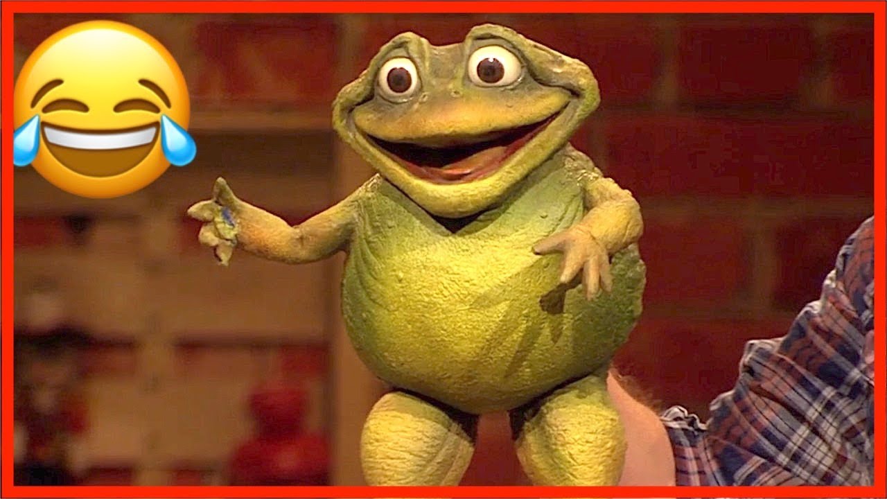 Bauchredner Benjamin Tomkins und der Froschkönig