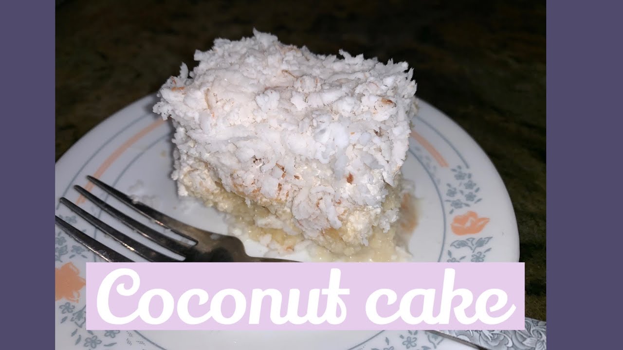 Easy Coconut Cake Using Store Cake Mix!!! || Vandana’s Easy Cooking