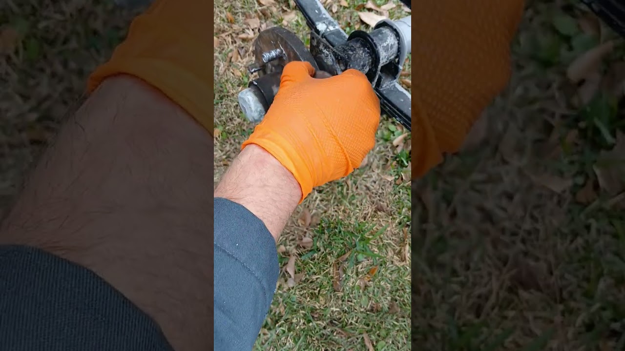 Rehabbin my trailer - adding new tires so I can go get the wood for the new trailer deck