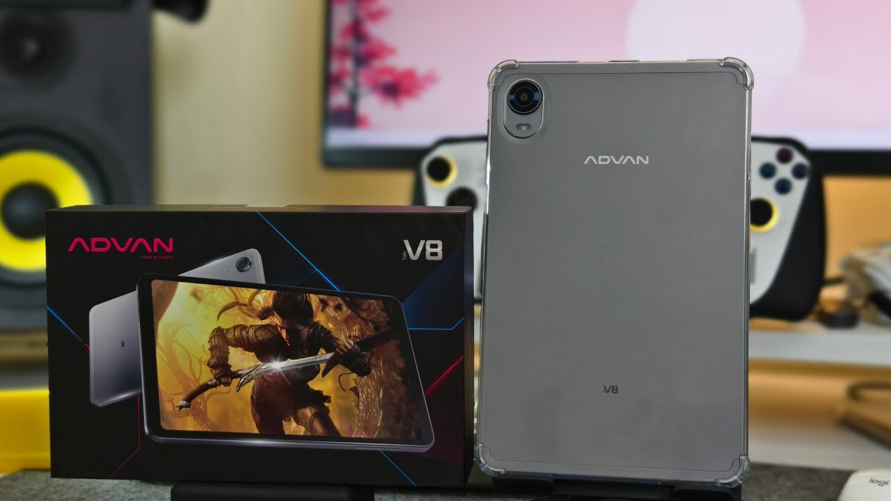 REVIEW LENGKAP ADVAN TAB V8 | PRODUKTIFITAS, MULTIMEDIA DAN GAMING