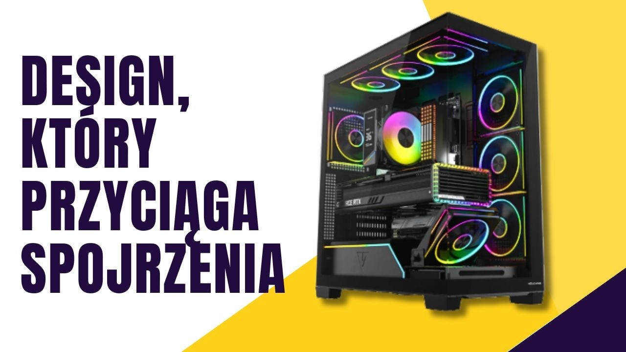 8 WENTYLATOR&Oacute;W ARGB w OBUDOWIE! Modecom Stellar PLUS 8F - Warto kupić? (Test i Recenzja)