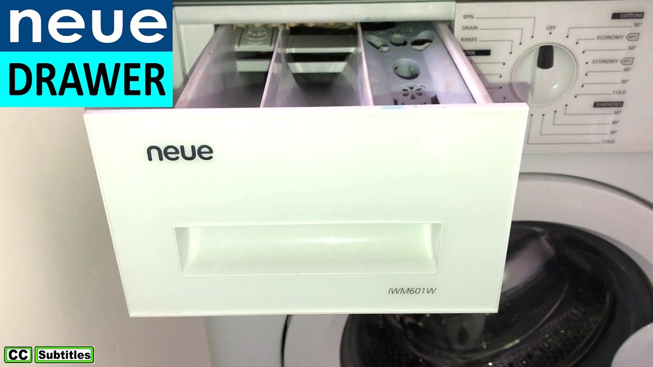 How to remove Dispenser Drawer on Neue Washing Machine