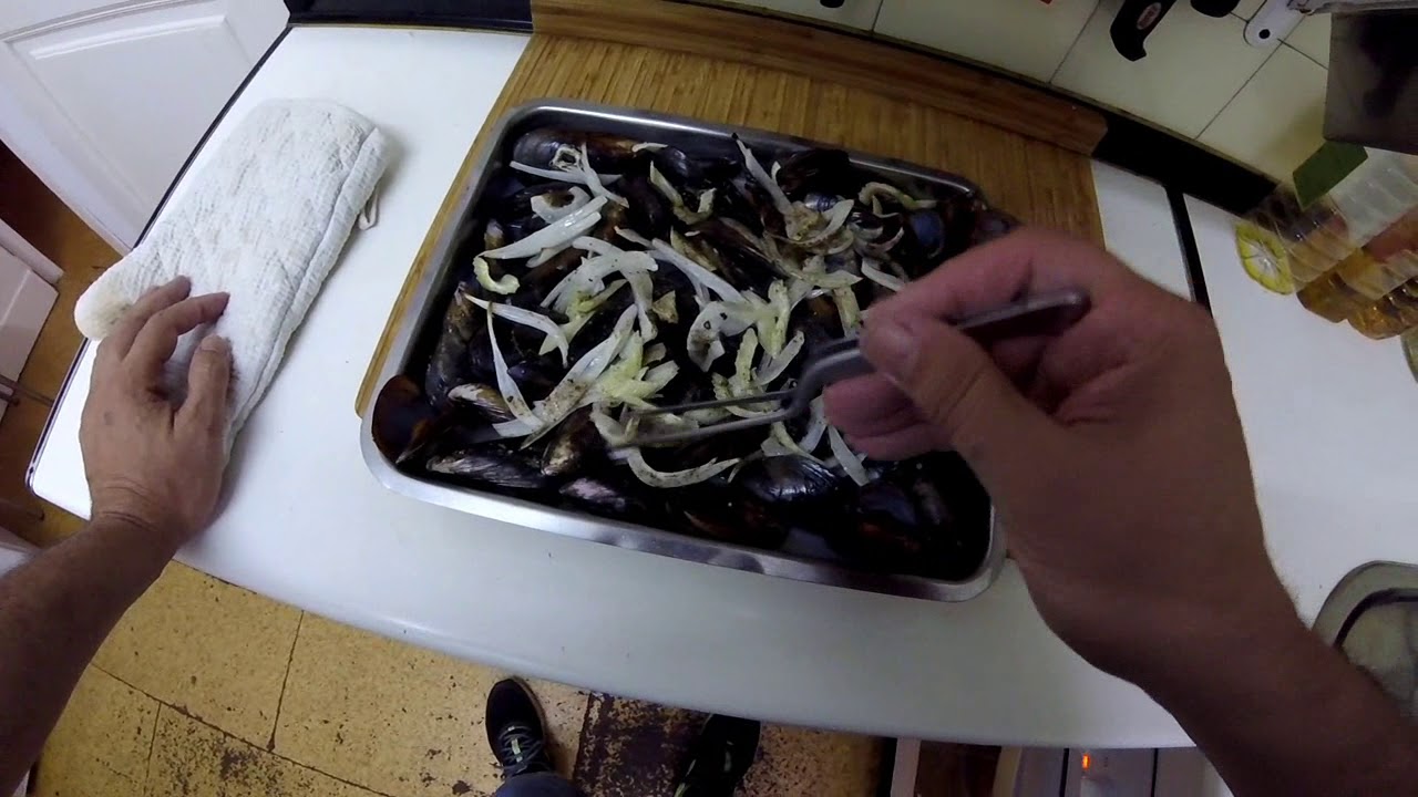 Mejillones al horno