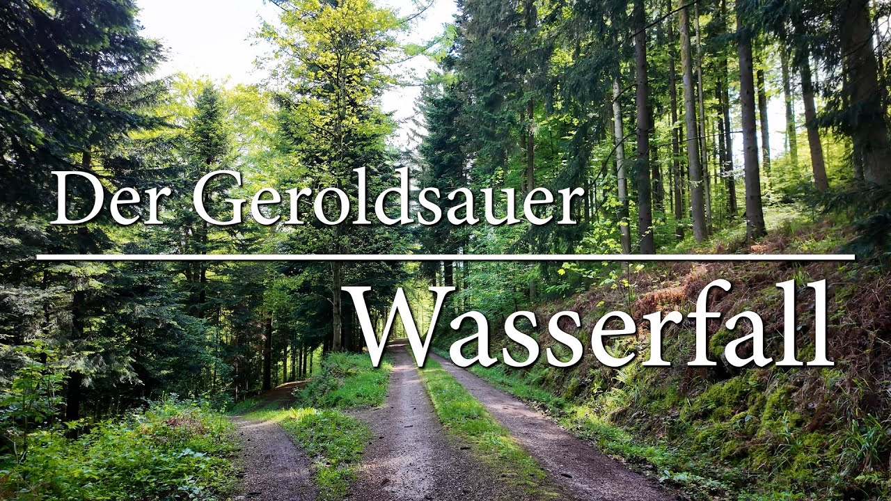 Der Geroldsauer Wasserfall