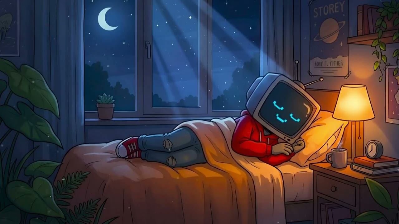 Sleepy Bedtime Lofi 💤 Relaxing Chill Hour Lofi Hip Hop Mix