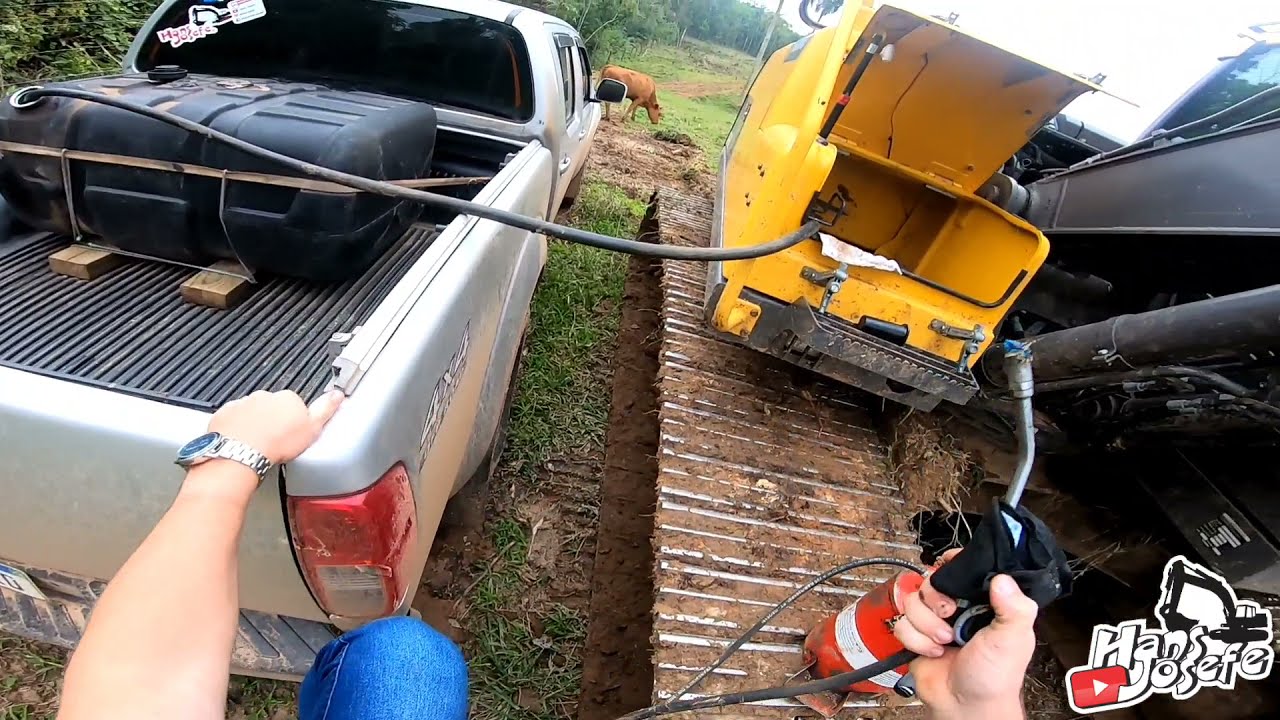 ABASTECIMENTO ➕ LUBRIFICA&Ccedil;&Atilde;O ESCAVADEIRA HIDR&Aacute;ULICA OPERADOR CAPIXABA