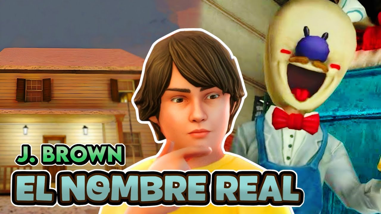 ¿CUAL es el NOMBRE REAL de J. BROWN? | Teoría Ice Scream