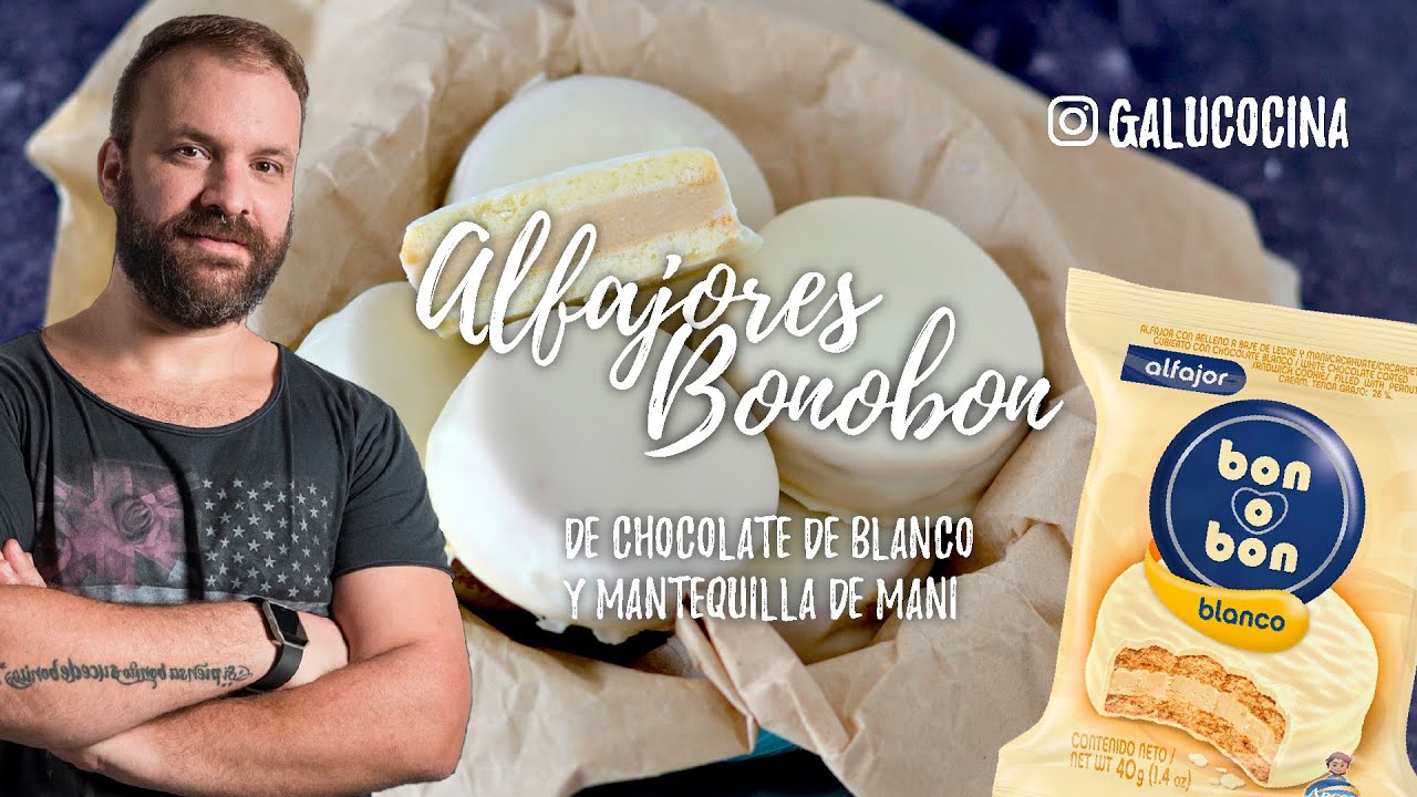 #RECETA: Alfajores Bonobon caseros.