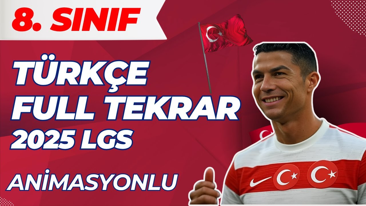 8. Sınıf Türkçe Full Tekrar 2025 Lgs