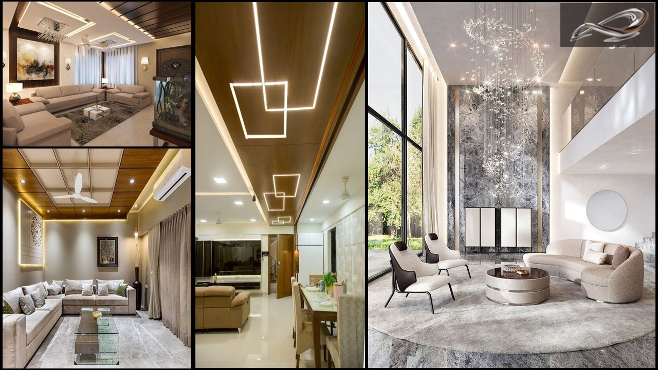 300 Modern Living Room False Ceiling |Gypsum False Ceiling | Drawing Room Pop Ceiling Design | I.A.S