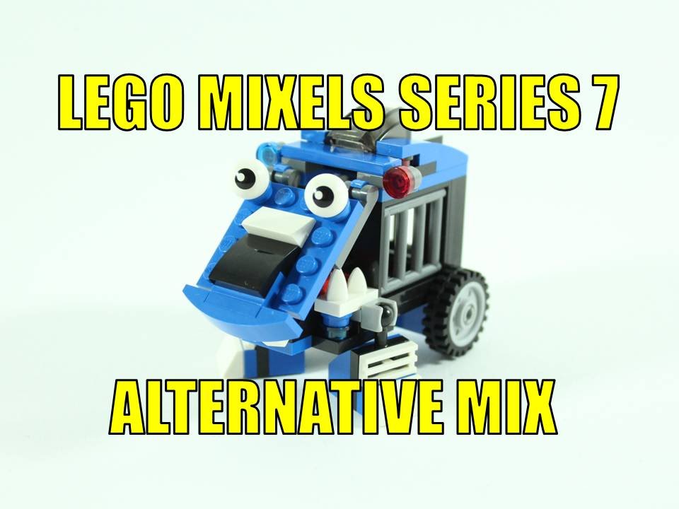 LEGO MIXELS SERIES 7 BUSTO & TIKETZ ALTERNATIVE MIX BUST-ITZ