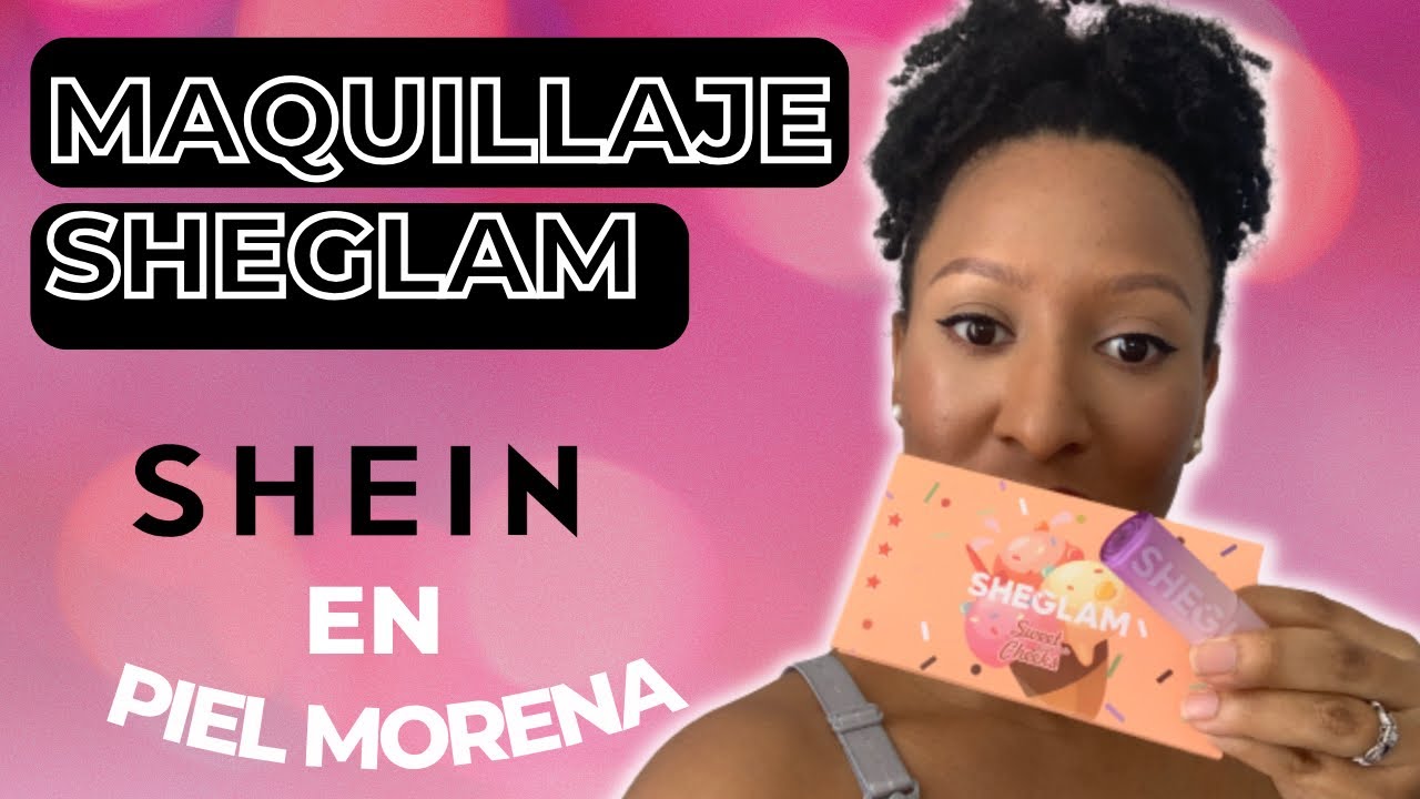 MAQUILLAJE SHEGLAM-SHEIN EN MORENAS | PRUEBO 9 PRODUCTOS