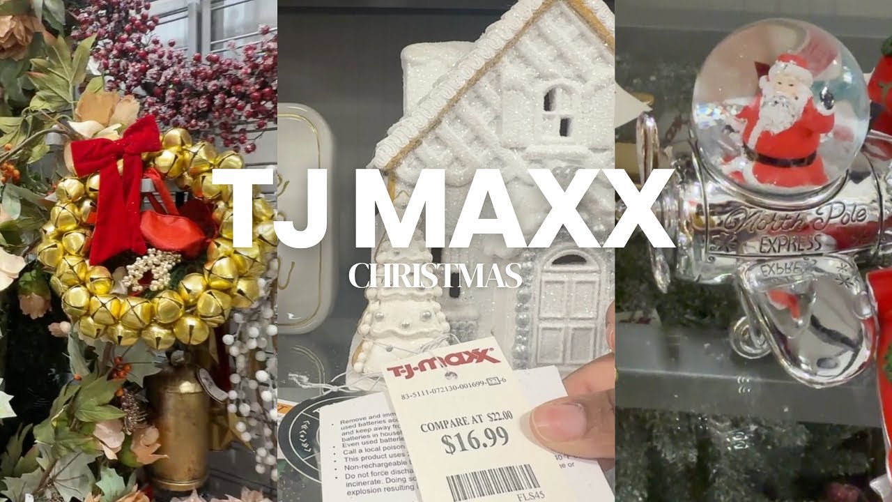Came for one thing, looked at EVERYTHING | CHRISTMAS Shopping TJ Maxx 2025
