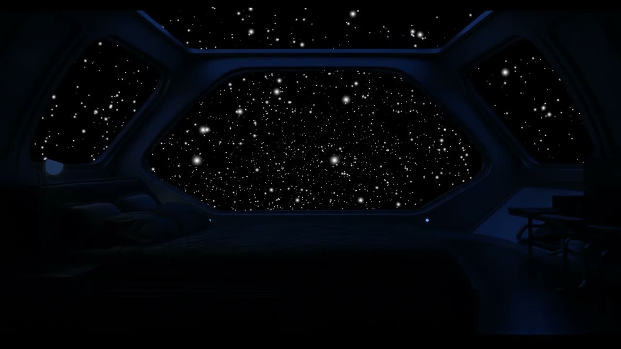 Ambient Deep Space Sounds in the Dark Cosmos | White Noise for Sleep, Focus & Calm Mind