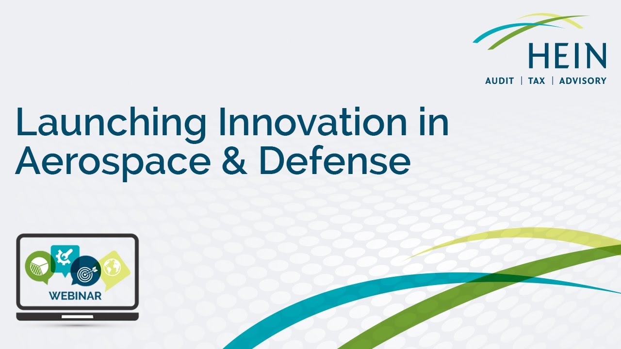 Launching Innovation in Aerospace & Defense Webinar