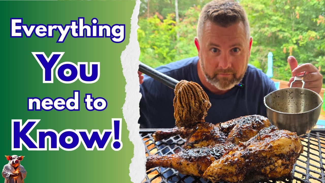 The Secret Sauce to Grill NC BBQ Chicken halves! (Fundraiser style)