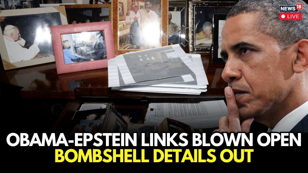 TRUMP VS OBAMA: The Explosive New Evidence in the Epstein Scandal Revealed | LIVE | N18G News18