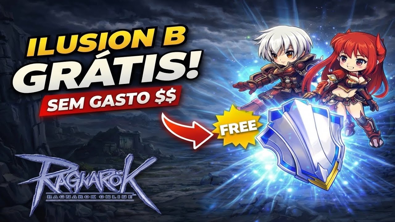 ESCUDO ILUSION B GRÁTIS! no Ragnarok LATAM