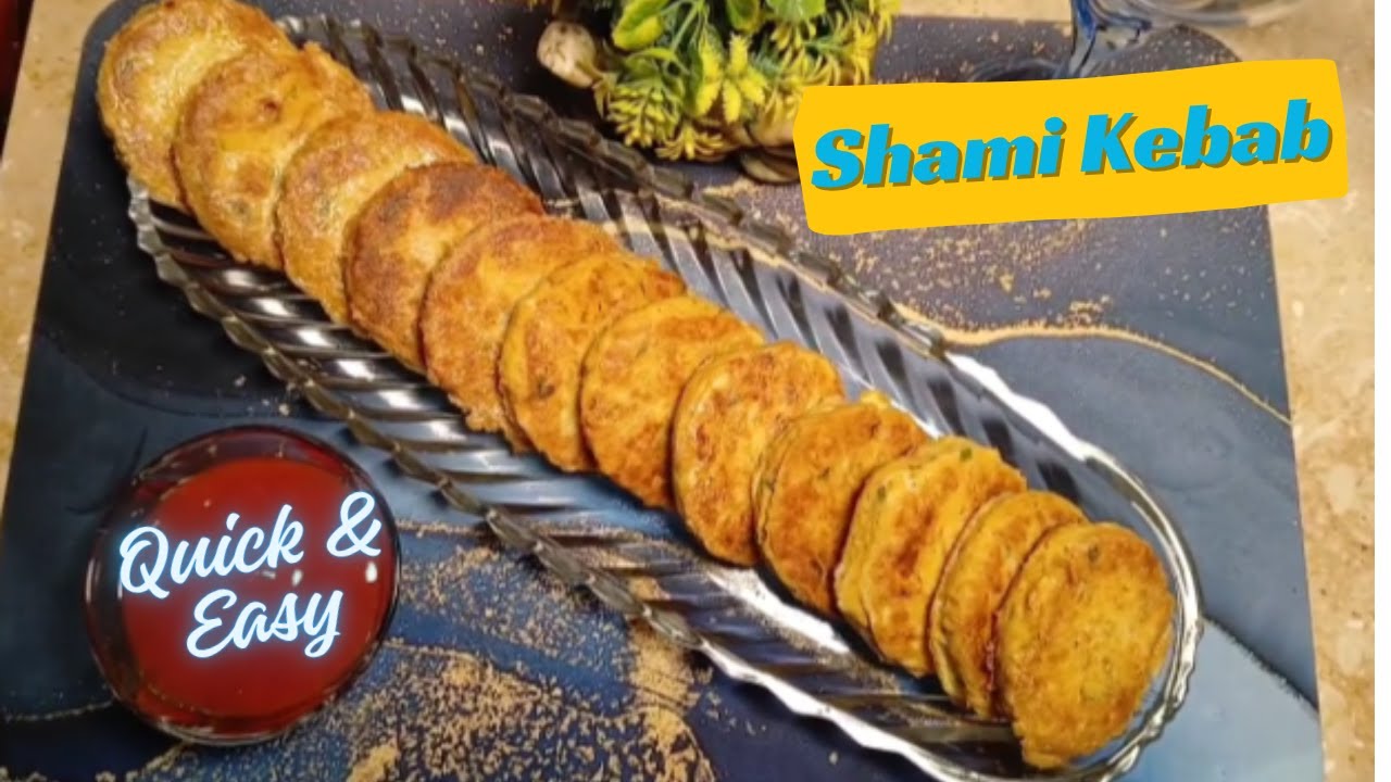 Chicken Shami Kebab | Real Kebab Recipe | Quick & Easy