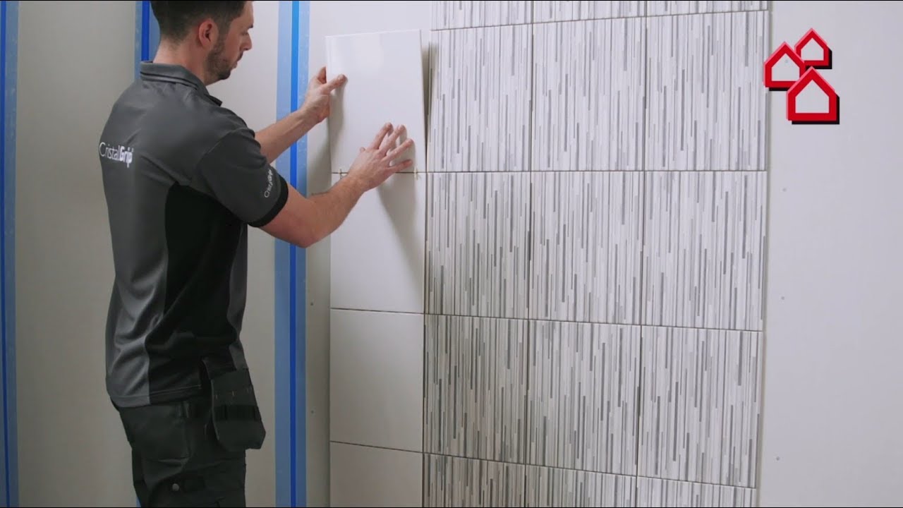 Die neue Art Fliesen zu verlegen mit Cristalgrip von Johnson Tiles | BAUHAUS