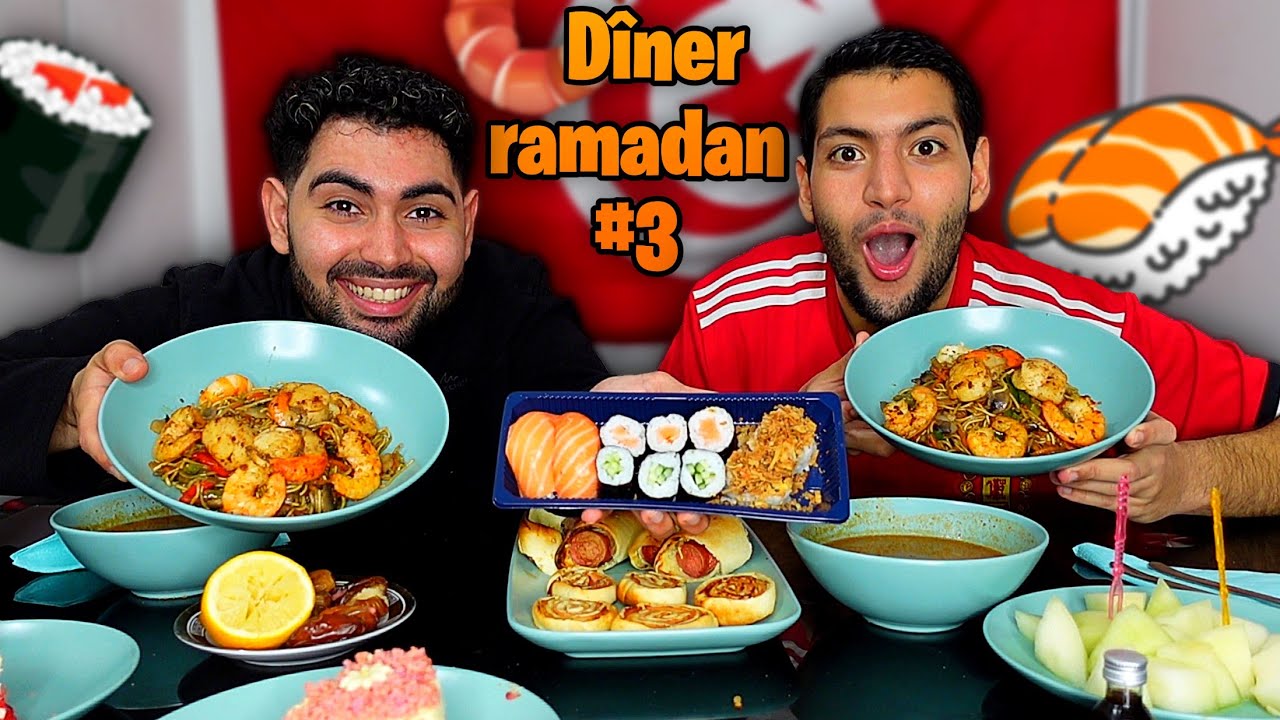 DÉGUSTATION DE NOTRE DÎNER DU RAMADAN ! #3 (2022)