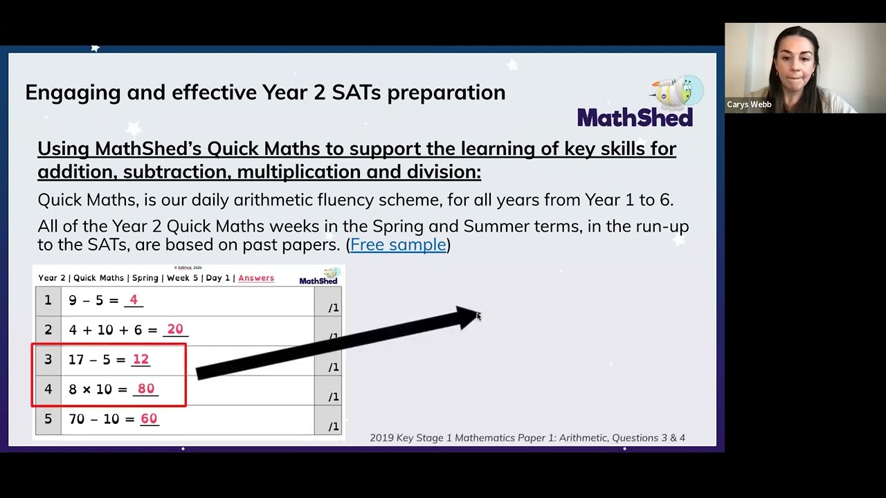 MathShed: Effective and engaging preparation for KS1 SATs.