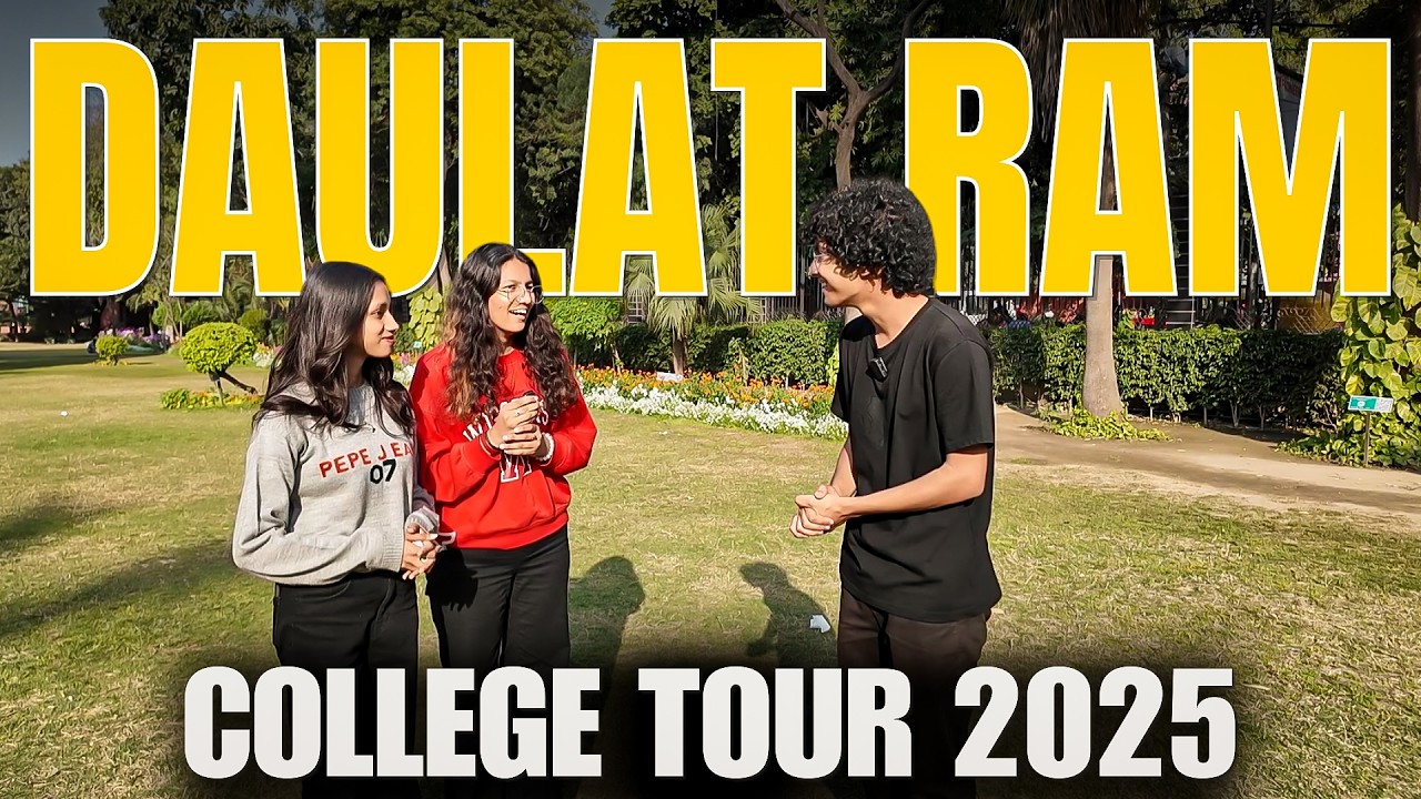 Daulat Ram College 🥳 Honest Review with College President!!