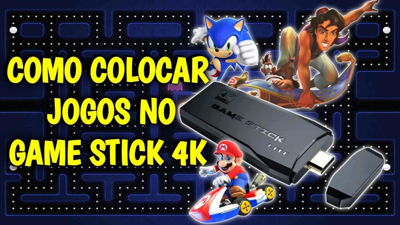 Como Adicionar Jogos no Game Stick 4K Lite