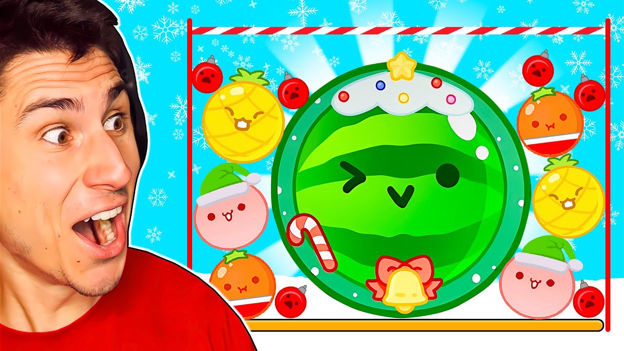 New Suika Game CHRISTMAS UPDATE!
