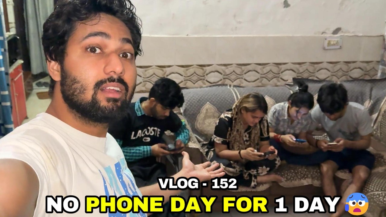 No Phone📲 Day Ek Din Ke Liye😰 | Daily Vlog 152 |  @SamChauhanvlogs